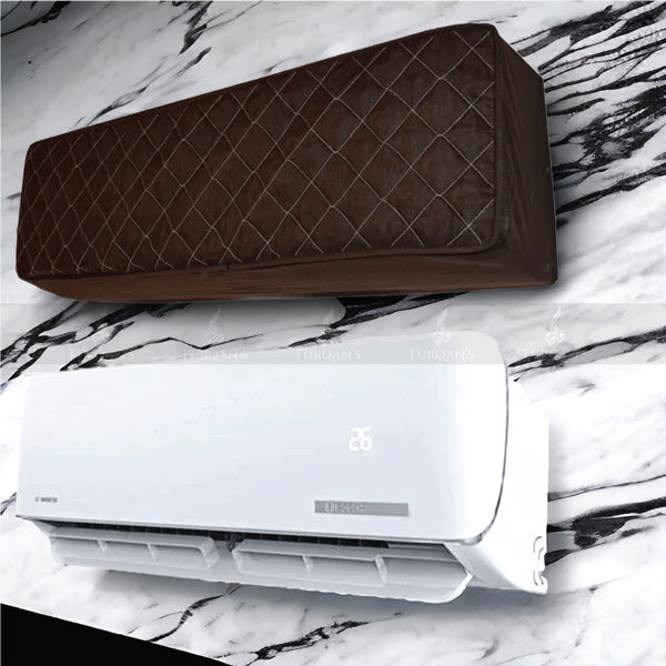 Quilted AC Cover (Brown Color)