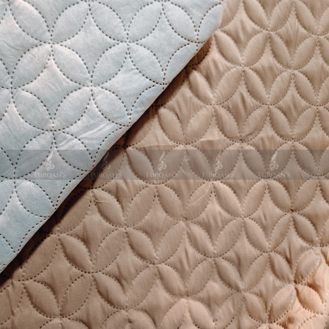 Ultrasonic Quilted Sofa Cover (Beach Color)