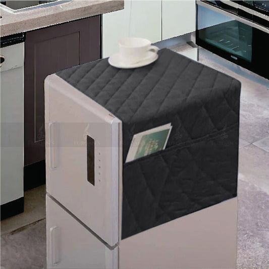 Ultrasonic Fridge Cover (Black Color)