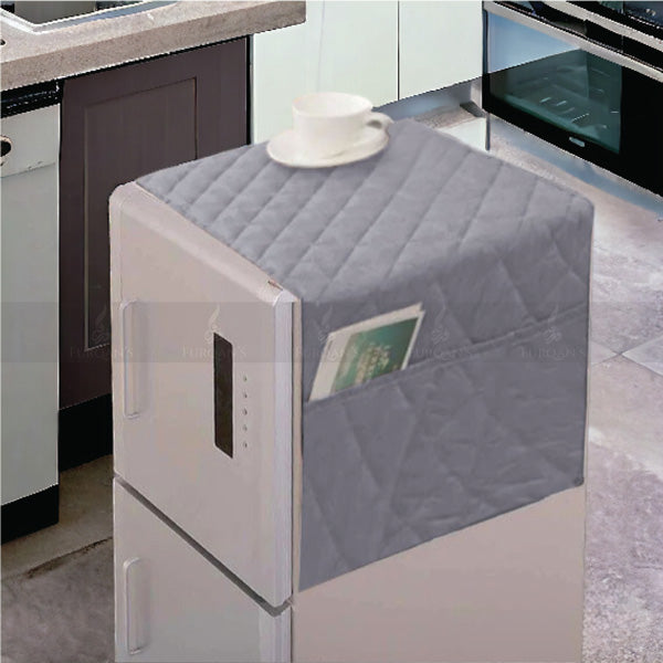 Ultrasonic Fridge Cover (Grey Color)