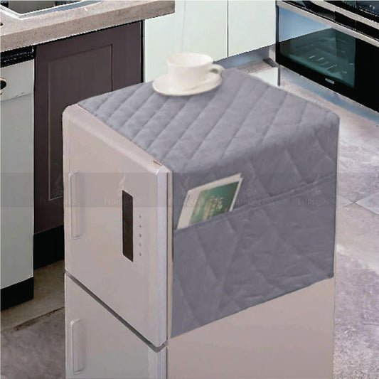 Ultrasonic Fridge Cover (Grey Color)