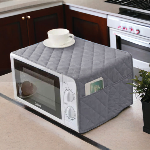 Ultrasonic Microwave Oven Cover (Grey Color)