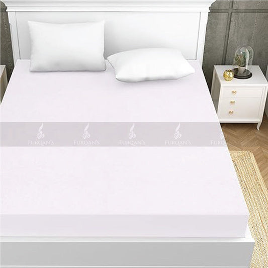 Waterproof Mattress Cover (White Color)