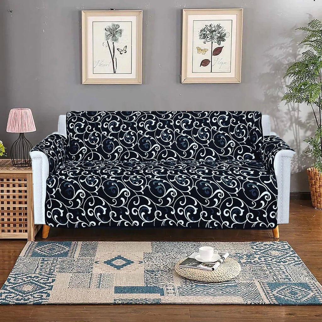 New Printed Quilted Sofa Protector