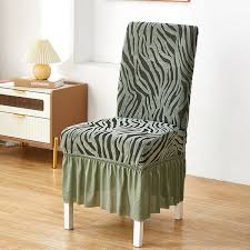 Zebra Valvet Chair cover