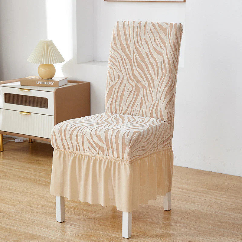 Zebra Valvet Chair cover