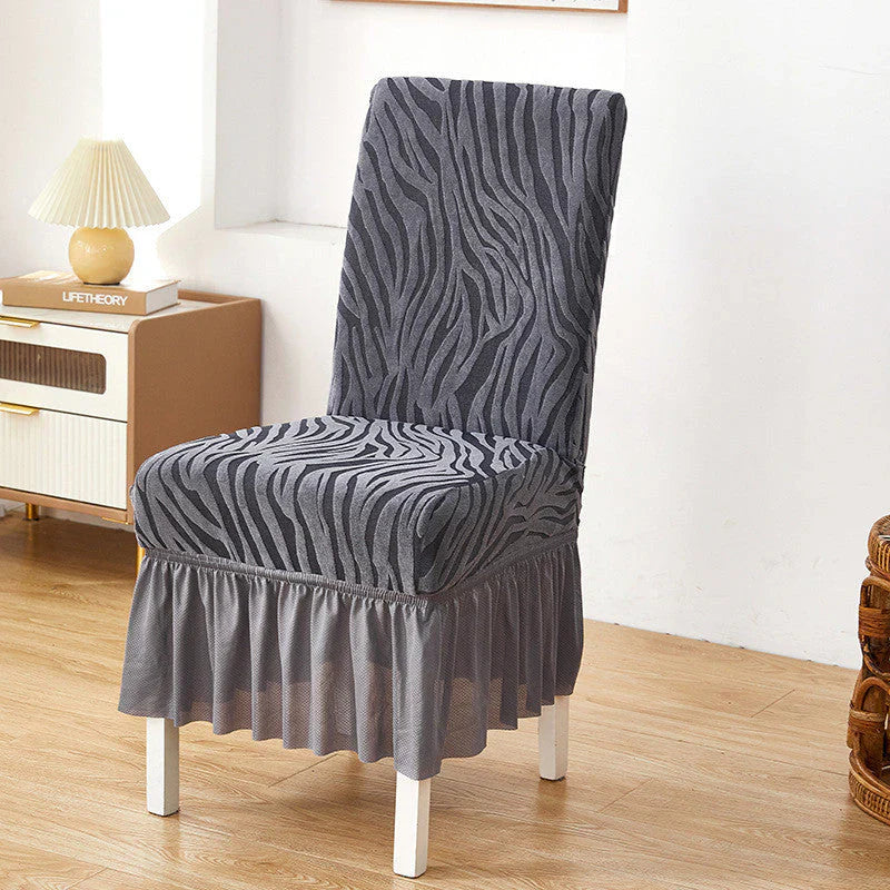 Zebra Valvet Chair cover